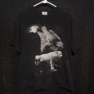 🐺Vintage Wolf Shirt, L🐺